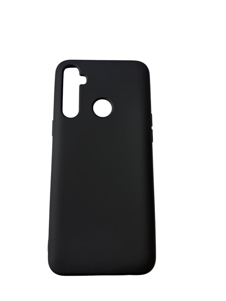 Realme C3 ile Uyumlu Cappy Silikon Kılıf Siyah