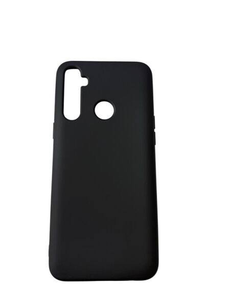 Realme C3 ile Uyumlu Cappy Silikon Kılıf Siyah