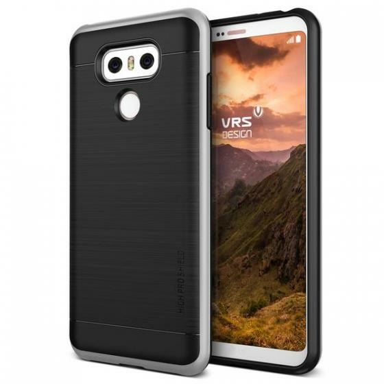 VRS Design G6 ile Uyumlu High Pro Shield Kılıf Satin Silver