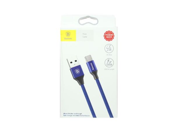 Baseus Yiven Type C Kablo 3A 120 cm Lacivert