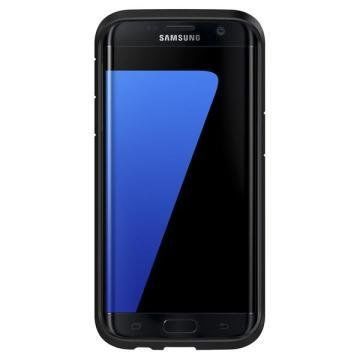 Spigen Galaxy S7 Edge ile Uyumlu Kılıf Tough Armor Gun Metal