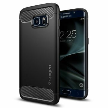 Spigen Galaxy S7 Edge ile Uyumlu Kılıf Rugged Armor