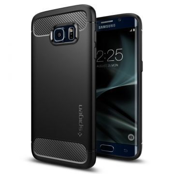 Spigen Galaxy S7 Edge ile Uyumlu Kılıf Rugged Armor