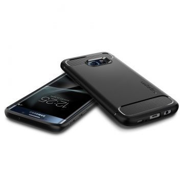 Spigen Galaxy S7 Edge ile Uyumlu Kılıf Rugged Armor