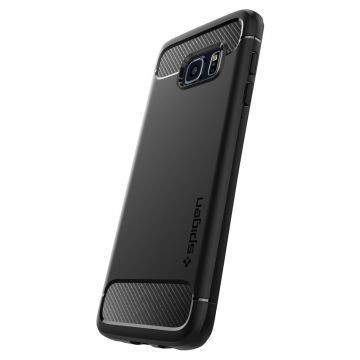 Spigen Galaxy S7 Edge ile Uyumlu Kılıf Rugged Armor