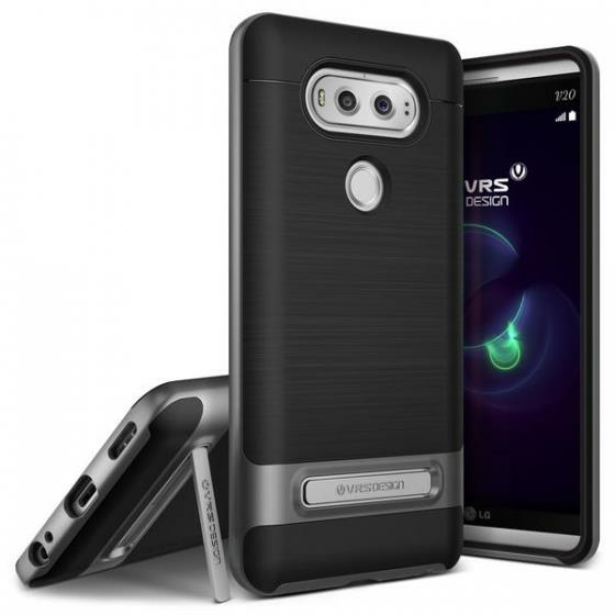 VRS Design V20 ile Uyumlu High Pro Shield Kılıf Dark Silver
