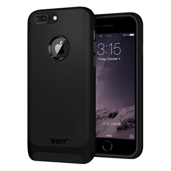 Buff iPhone 7 Plus ile Uyumlu New Armor Kılıf Black