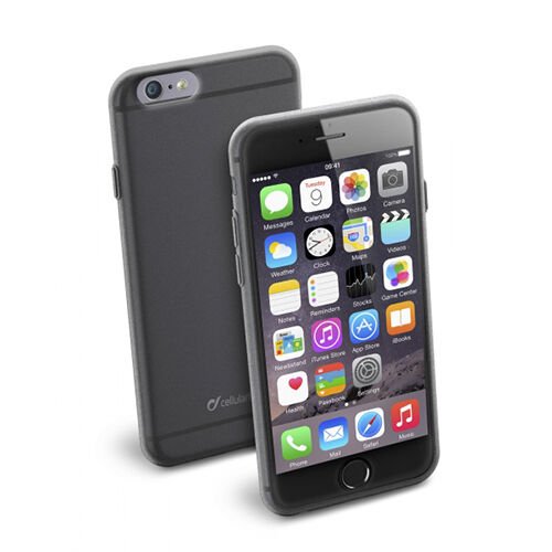 Cellular Line iPhone 6/6S ile Uyumlu Color Slim Kılıf Siyah COLORSLIPH647K