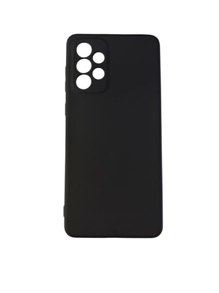 Galaxy A73 ile Uyumlu Cappy Silikon Kılıf Siyah