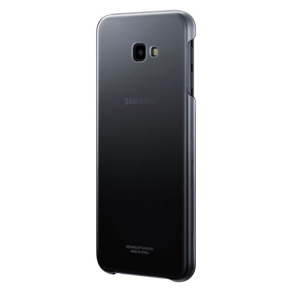 Galaxy J4 Plus ile Uyumlu Gradation Kılıf Siyah EF-AJ415CBEGWW
