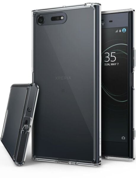 Ringke Fusion Xpreia XZ ile Uyumlu Premium Kılıf Clear TPU Bumper Extra Darbe Emici