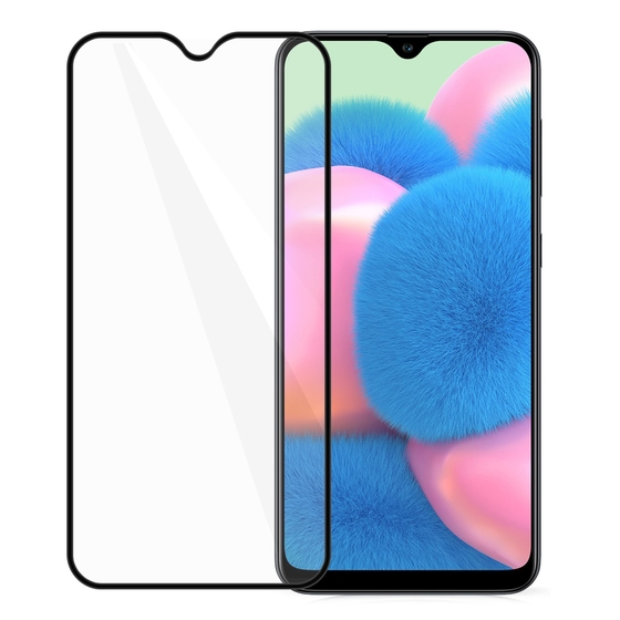 Blogy Galaxy A30s ile Uyumlu Flexi 5D Ekran Koruyucu