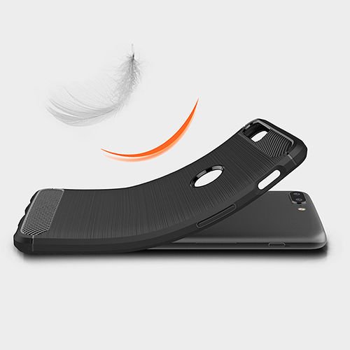 OnePlus 5 ile Uyumlu Room Silikon Kılıf Siyah