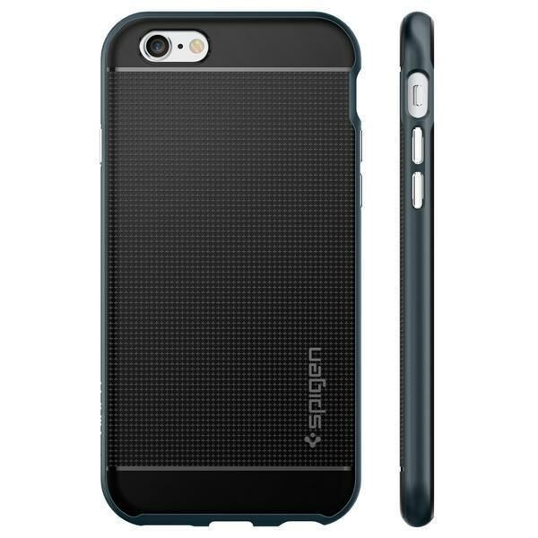 Spigen iPhone 6s/6 ile Uyumlu Kılıf Neo Hybrid Metal Slate