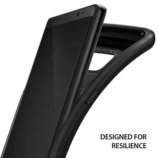 Ringke FlexS Galaxy Note 8 ile Uyumlu KIlıf Blaze Red Premium PU Deri&TPU Kombini Tam Koruma