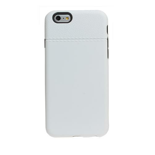 iPhone 6S Plus/6 Plus ile Uyumlu Kılıf Plastik Arka Koruma Beyaz