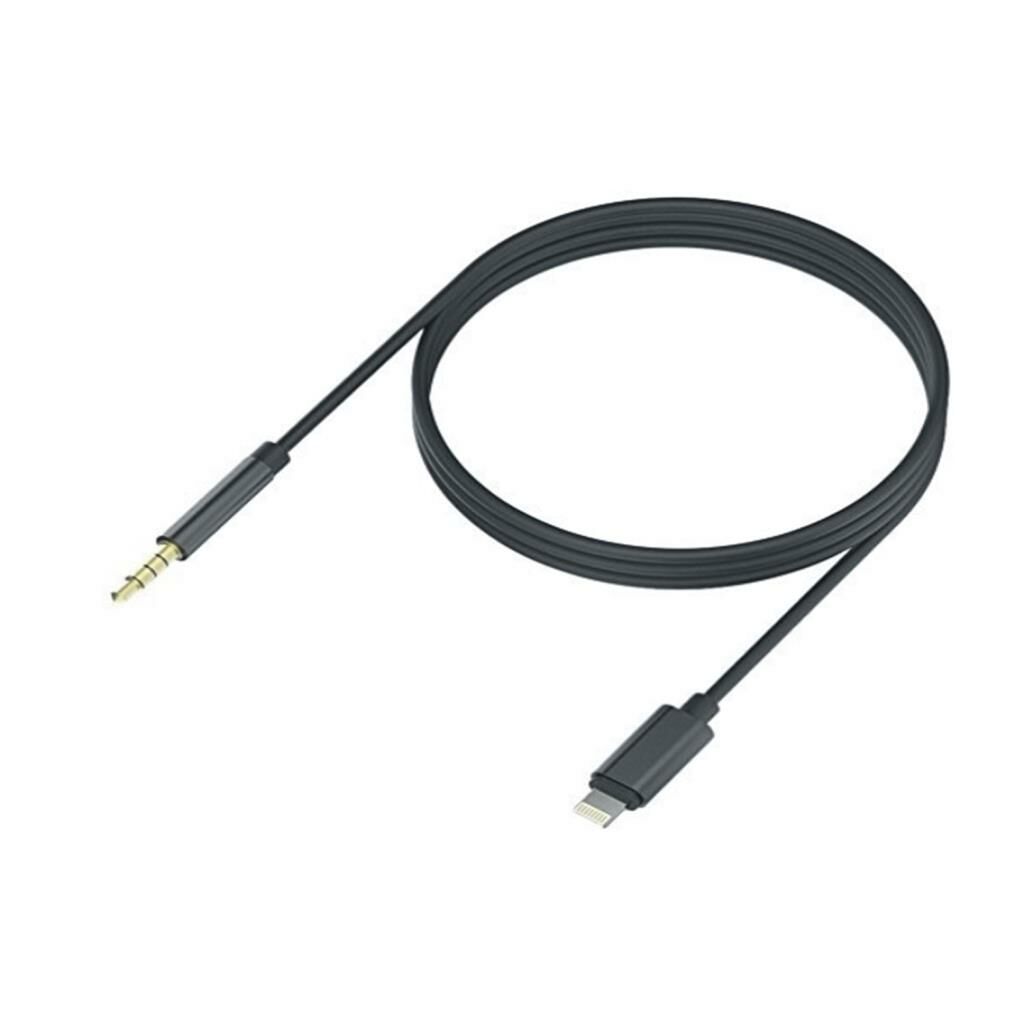 Concord iPhone Lightning AUX Kablosu 3.5mm JH-023 Siyah