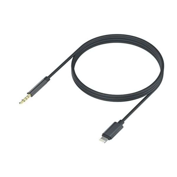 Concord iPhone Lightning AUX Kablosu 3.5mm JH-023 Siyah