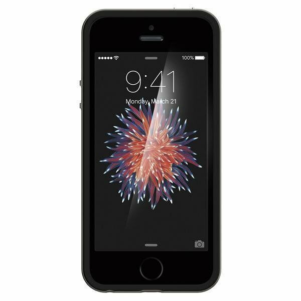 Spigen iPhone 5,5s,SE ile Uyumlu Kılıf Neo Hybrid Gun Metal