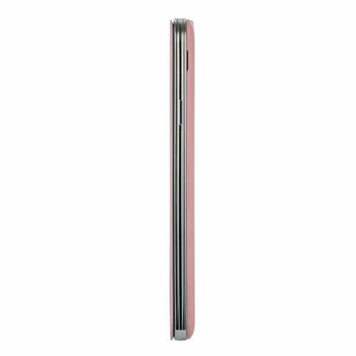 Anymode G900 Galaxy S5 ile Uyumlu View Flip Cover Kılıf Pembe