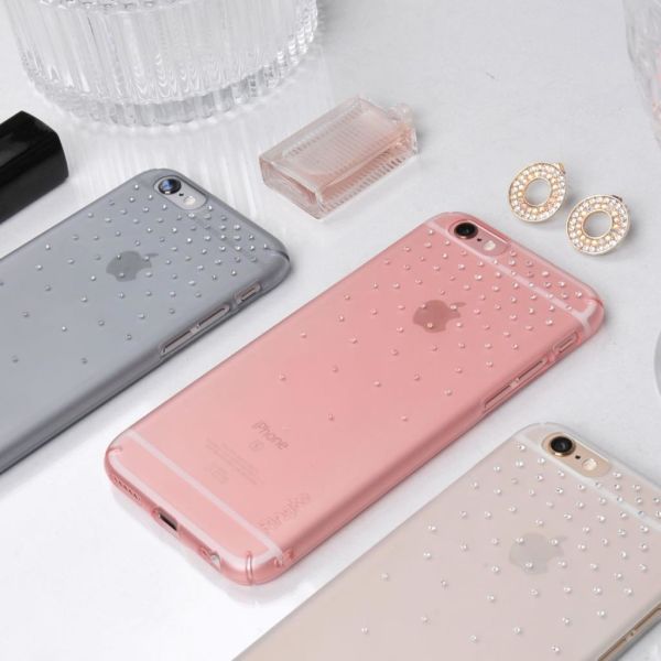 Ringke Noble Fusion iPhone 6s/ 6 ile Uyumlu Taşlı Kılıf Extra Darbe Emici Snow Clear