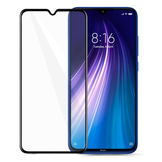 Blogy RedMi Note 8 ile Uyumlu Flexi 5D Ekran Koruyucu