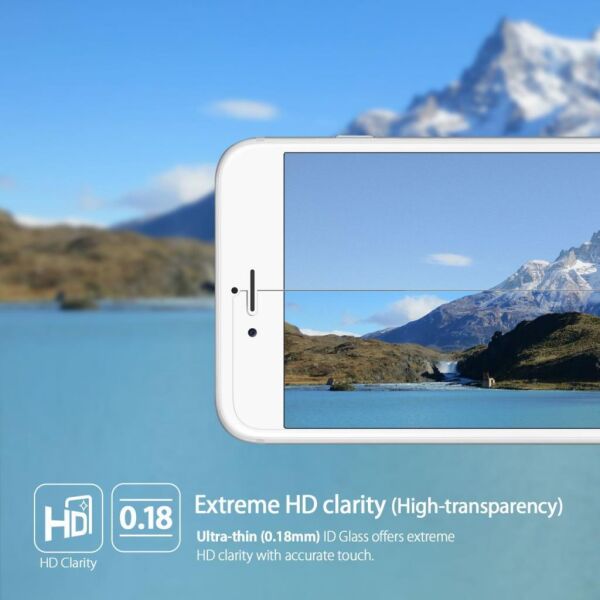 Ringke IDGL iPhone 6s/ 6 ile Uyumlu Glass Ekran Koruyucu 0.18 mm