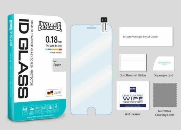 Ringke IDGL iPhone 6s Plus/ 6 Plus ile Uyumlu Glass Ekran Koruyucu 0.18 mm
