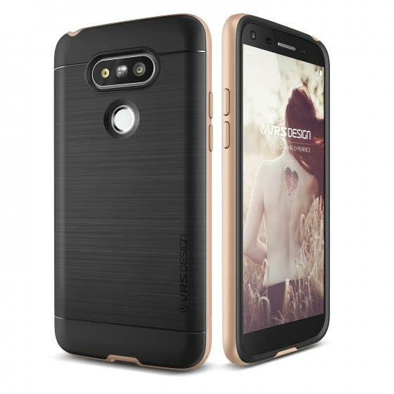 Verus G5 ile Uyumlu High Pro Shield Kılıf Shine Gold