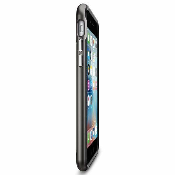 Spigen iPhone 6/6s ile Uyumlu Kılıf Neo Hybrid Carbon Gun Metal