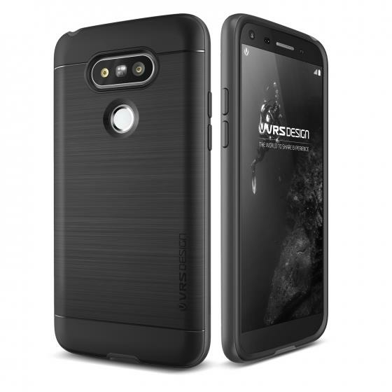 Verus G5 ile Uyumlu High Pro Shield Kılıf Steel Silver