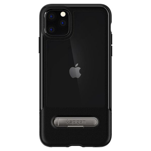 Spigen iPhone 11 Pro ile Uyumlu Kılıf Slim Armor Essential S Black