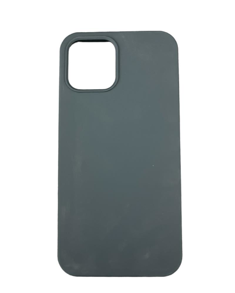 iPhone 12 Pro Max ile Uyumlu Cappy Silikon Kılıf Lacivert