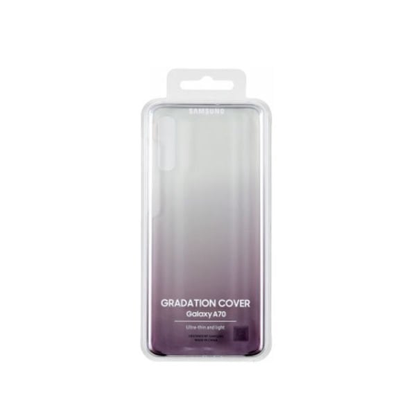 Galaxy A70 ile Uyumlu Gradation Cover Siyah EF-AA705CBEGWW(Out)