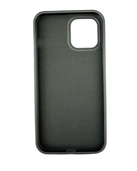 iPhone 12 Pro Max ile Uyumlu Cappy Silikon Kılıf Siyah