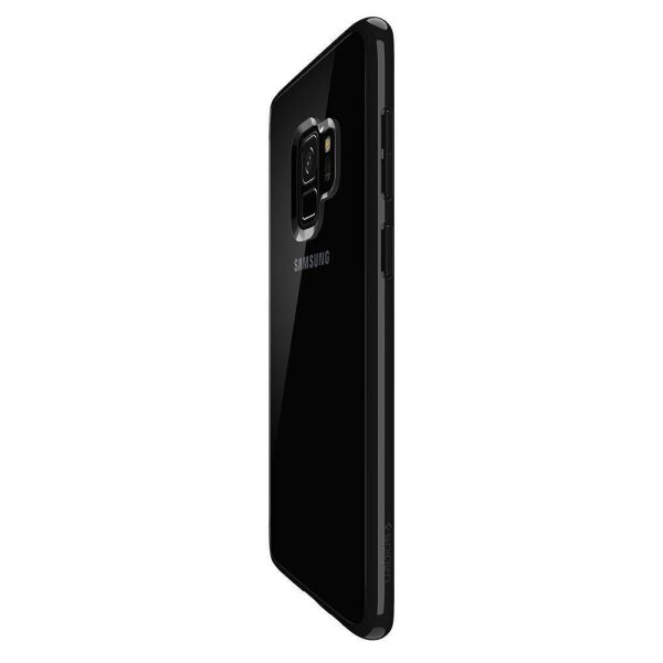 Spigen Galaxy S9 ile Uyumlu Kılıf Ultra Hybrid Midnight Black