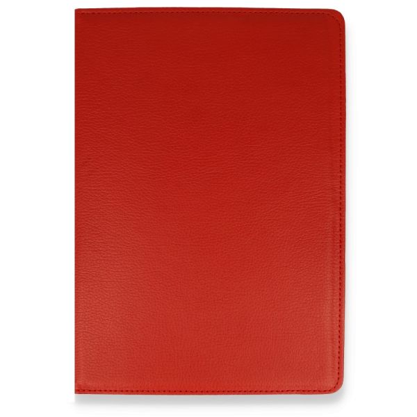 iPad 10.2 (7. Nesil) ile Uyumlu A2197/A2200/A2198 360 Derece Dönebilen Kılıf Kırmızı