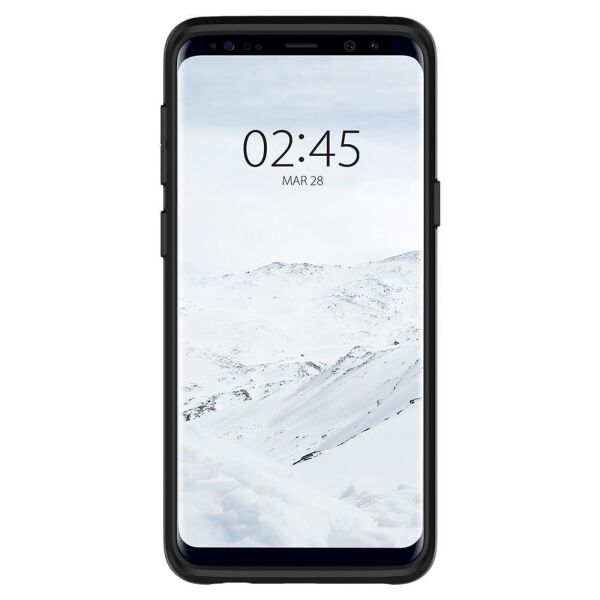 Spigen Galaxy S9 ile Uyumlu Kılıf Slim Armor CS Gunmetal