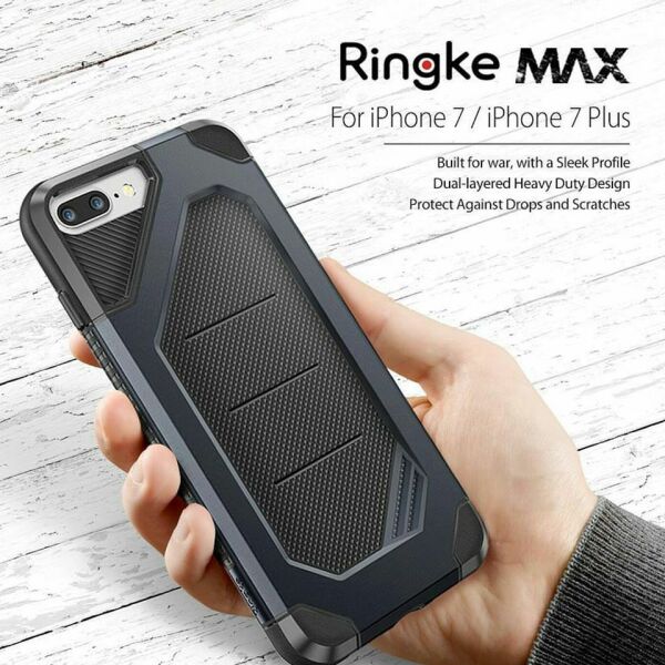 Ringke Max iPhone 7/8 Plus ile Uyumlu KIlıf Royal Gold