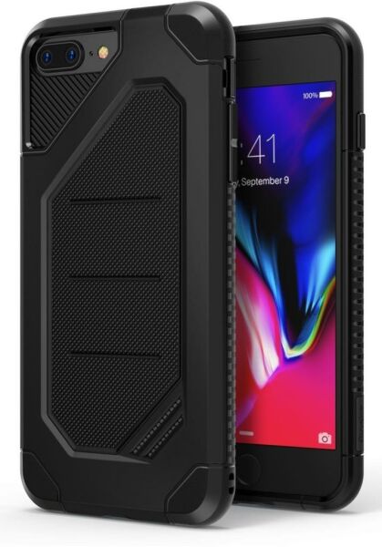 Ringke Max iPhone 7/8 Plus ile Uyumlu KIlıf Black Tam Koruma Isı Dağılımlı Şok Emici Teknoloji