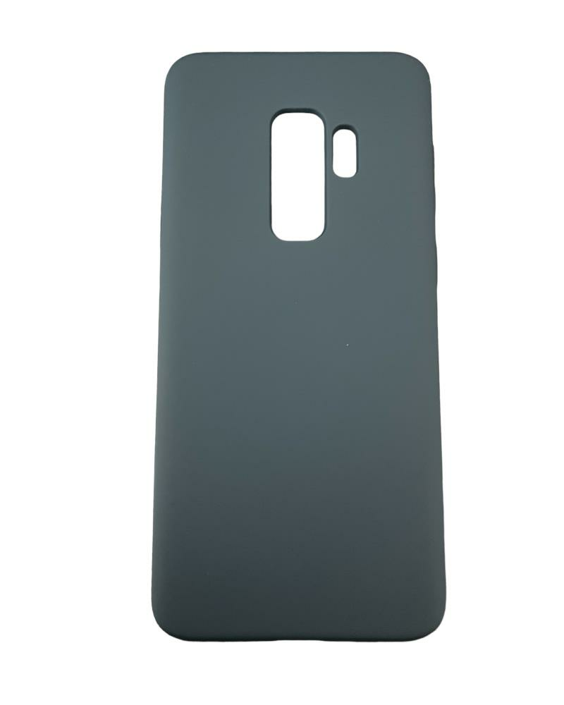 Galaxy S9 Plus ile Uyumlu Cappy Silikon Kılıf Lacivert