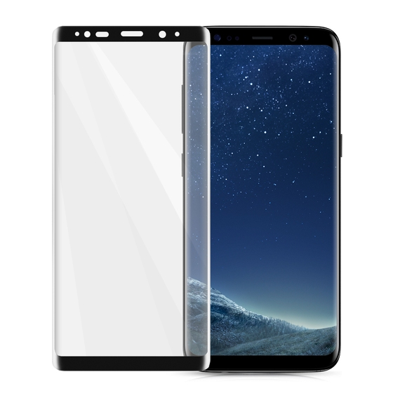 Blogy Galaxy S8 Plus ile Uyumlu Flexi Edge 5D Ekran Koruyucu