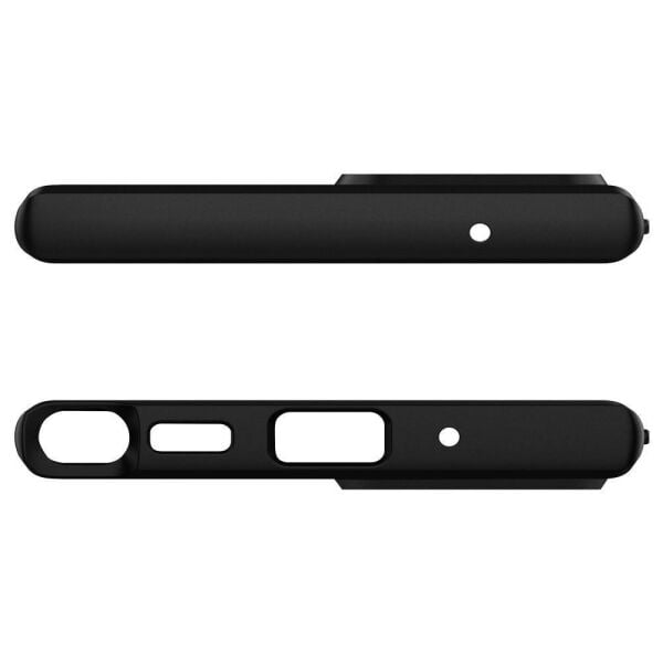 Spigen Galaxy Note 20 Ultra ile Uyumlu Kılıf Rugged Armor Black