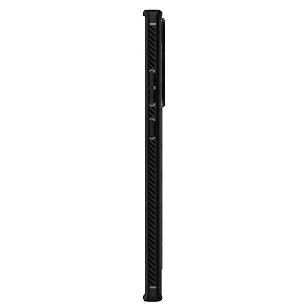 Spigen Galaxy Note 20 Ultra ile Uyumlu Kılıf Rugged Armor Black