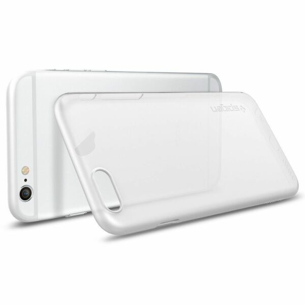Spigen iPhone 6s Plus/6 Plus ile Uyumlu Kılıf Air Skin Ultra İnce 4 Tarafı Tam Koruma