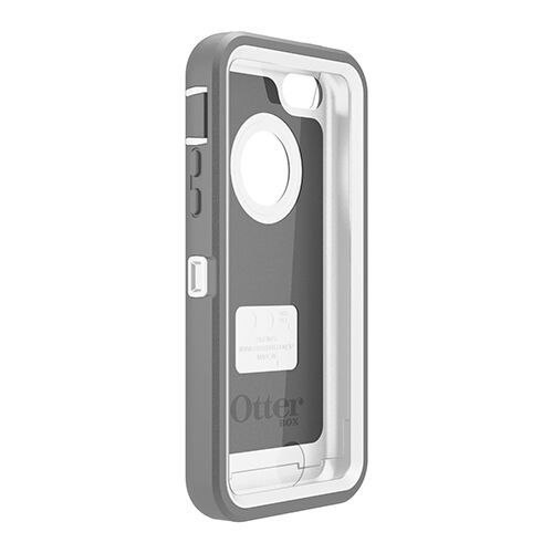 OtterBox Iphone 5C ile Uyumlu Defender Kılıf Gri-Beyaz