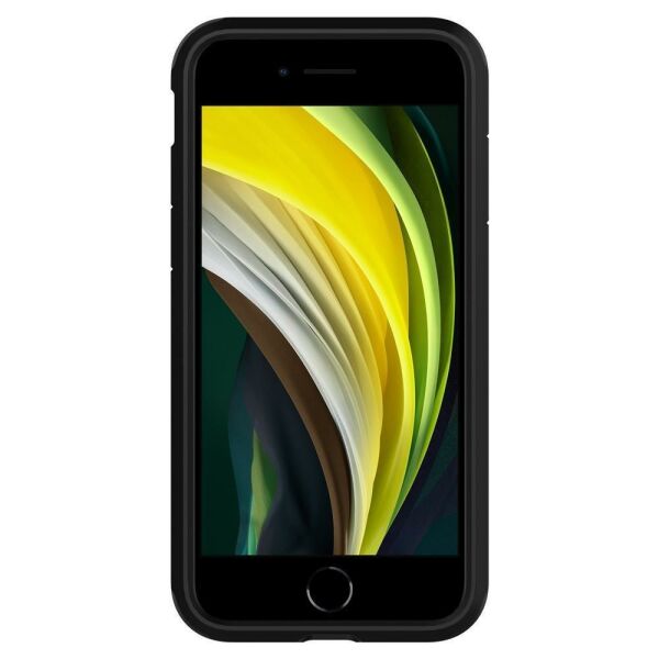 Spigen iPhone SE (2020) ile Uyumlu Kılıf Tough Armor Gunmetal