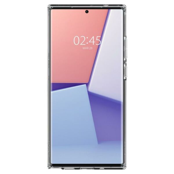 Spigen Galaxy Note 20 Ultra ile Uyumlu Kılıf Liquid Crystal 4 Tarafı Tam Koruma Crystal Clear