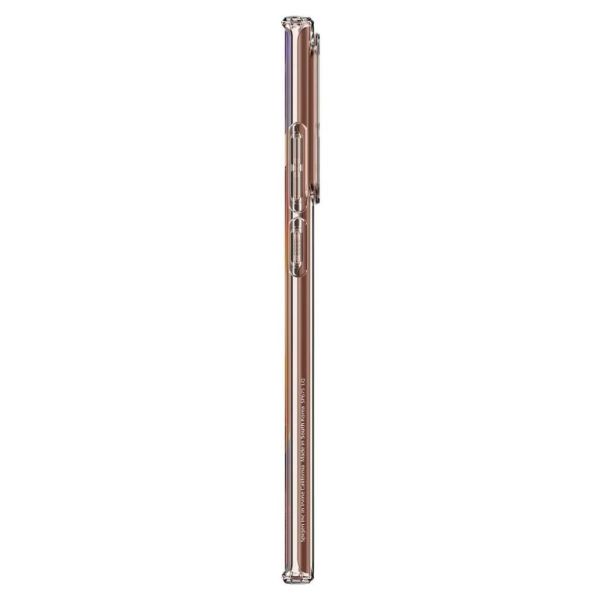 Spigen Galaxy Note 20 Ultra ile Uyumlu Kılıf Liquid Crystal 4 Tarafı Tam Koruma Crystal Clear