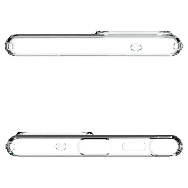 Spigen Galaxy Note 20 Ultra ile Uyumlu Kılıf Liquid Crystal 4 Tarafı Tam Koruma Crystal Clear